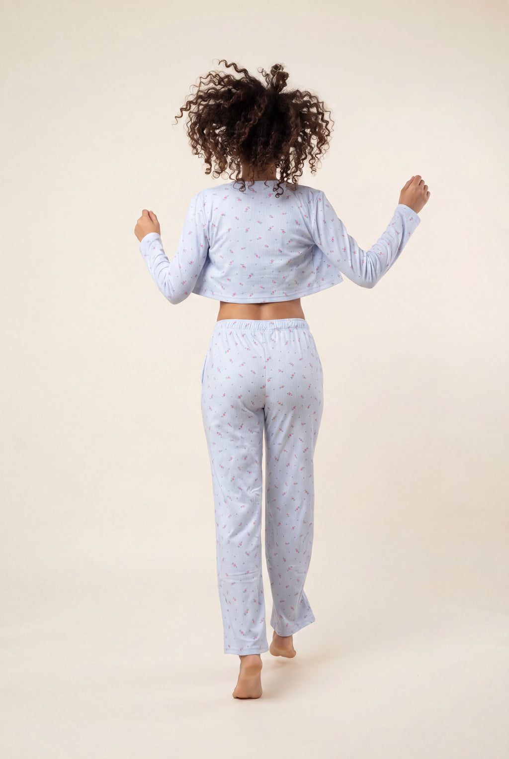 Cozy 3-Piece Rib Lounge Set 1