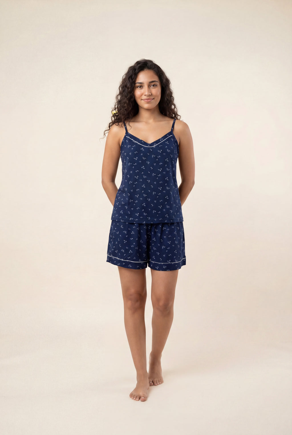 Midnight Cami Lounge Set