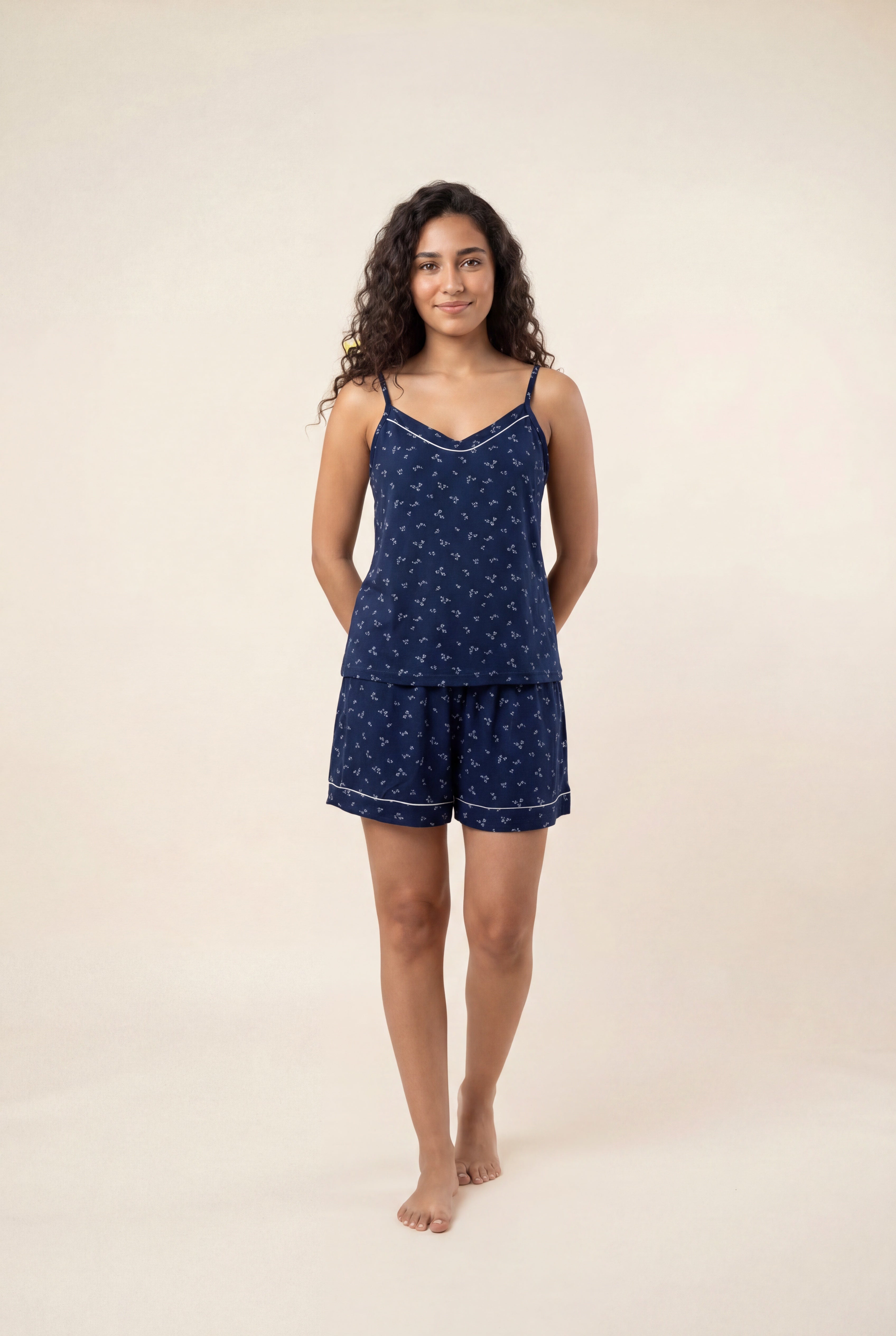 Midnight Cami Lounge Set