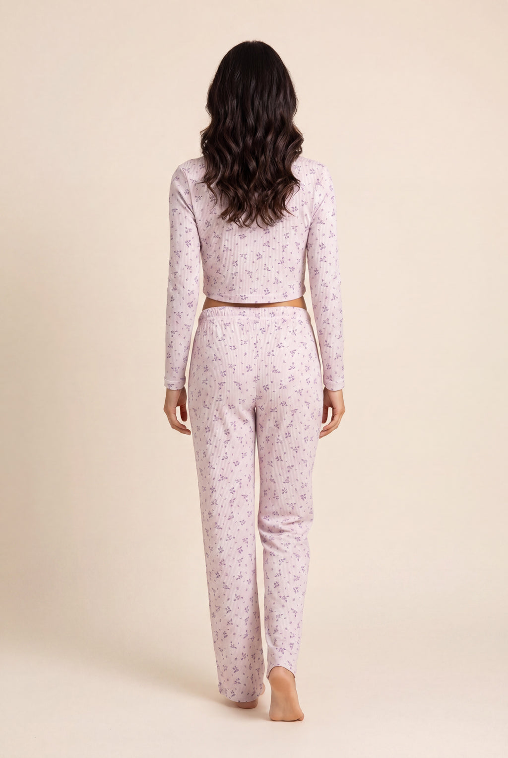 Cozy 3-Piece Rib Lounge Set 2