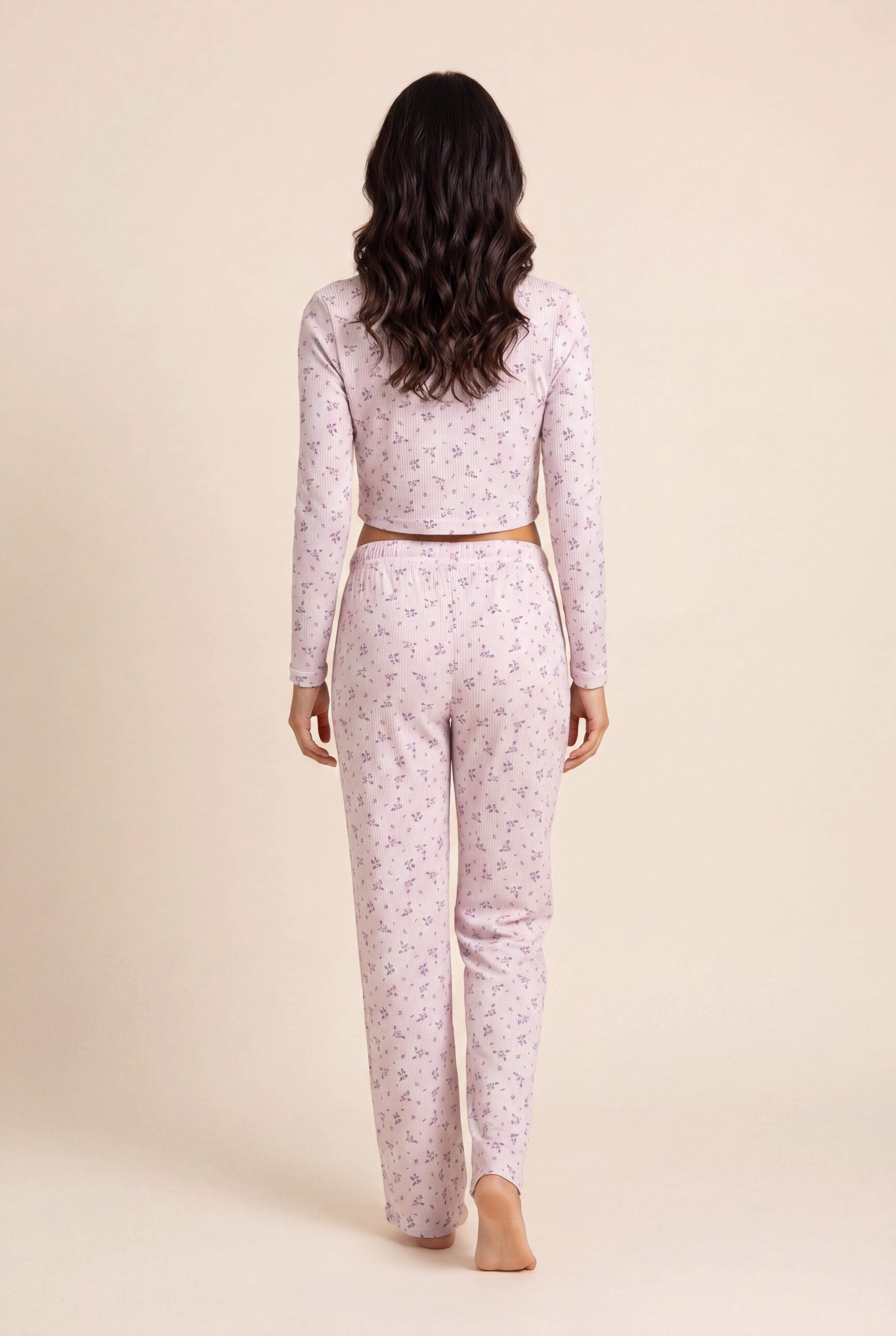 Cozy 3-Piece Rib Lounge Set 2