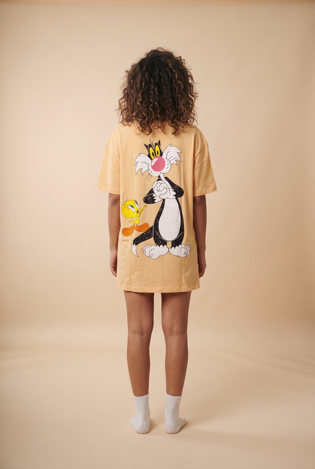 Oversized Graphic Night Shirt